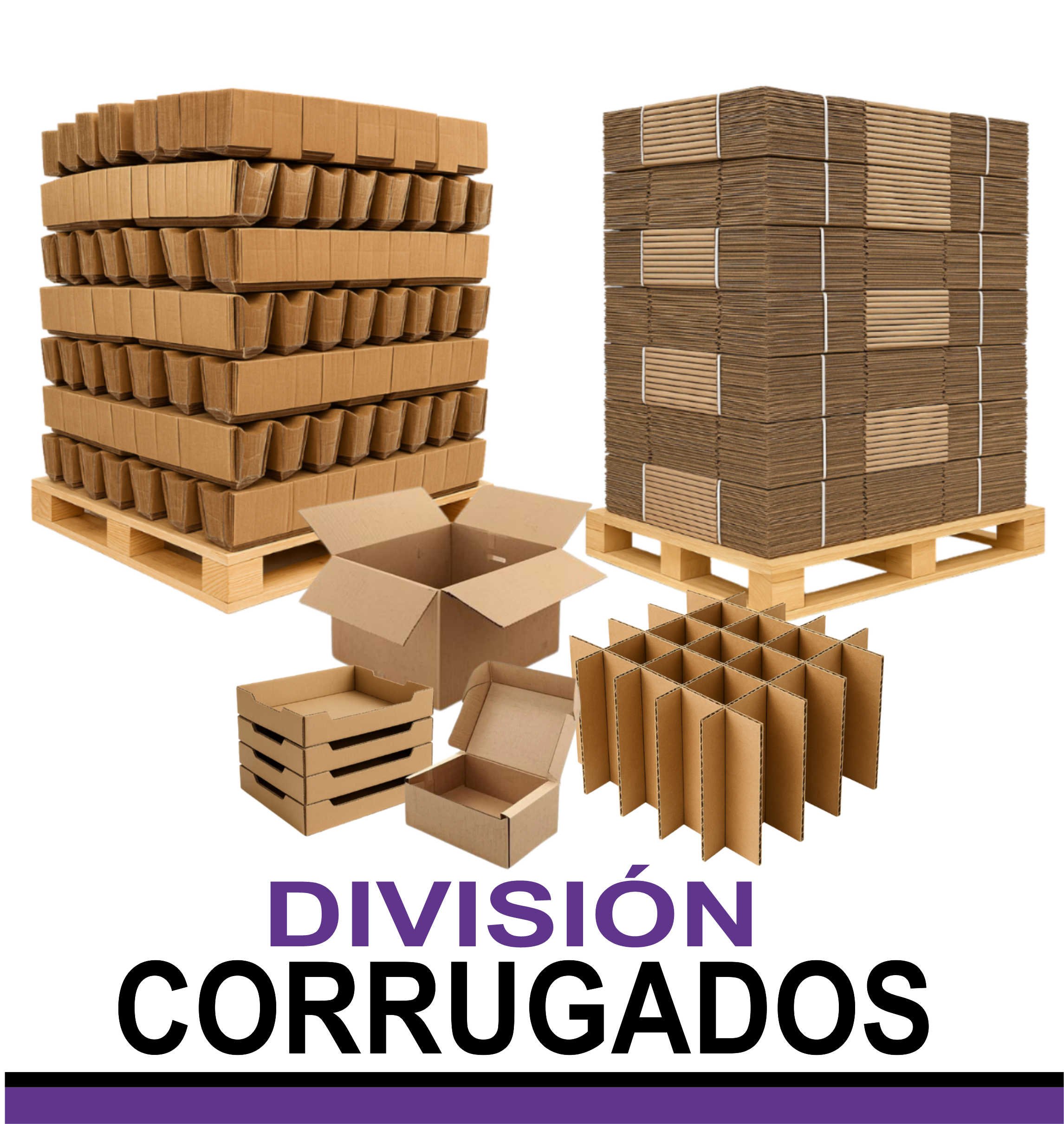 Cajas de cartón corrugado para empaque industrial RAVASA Tlaxcala