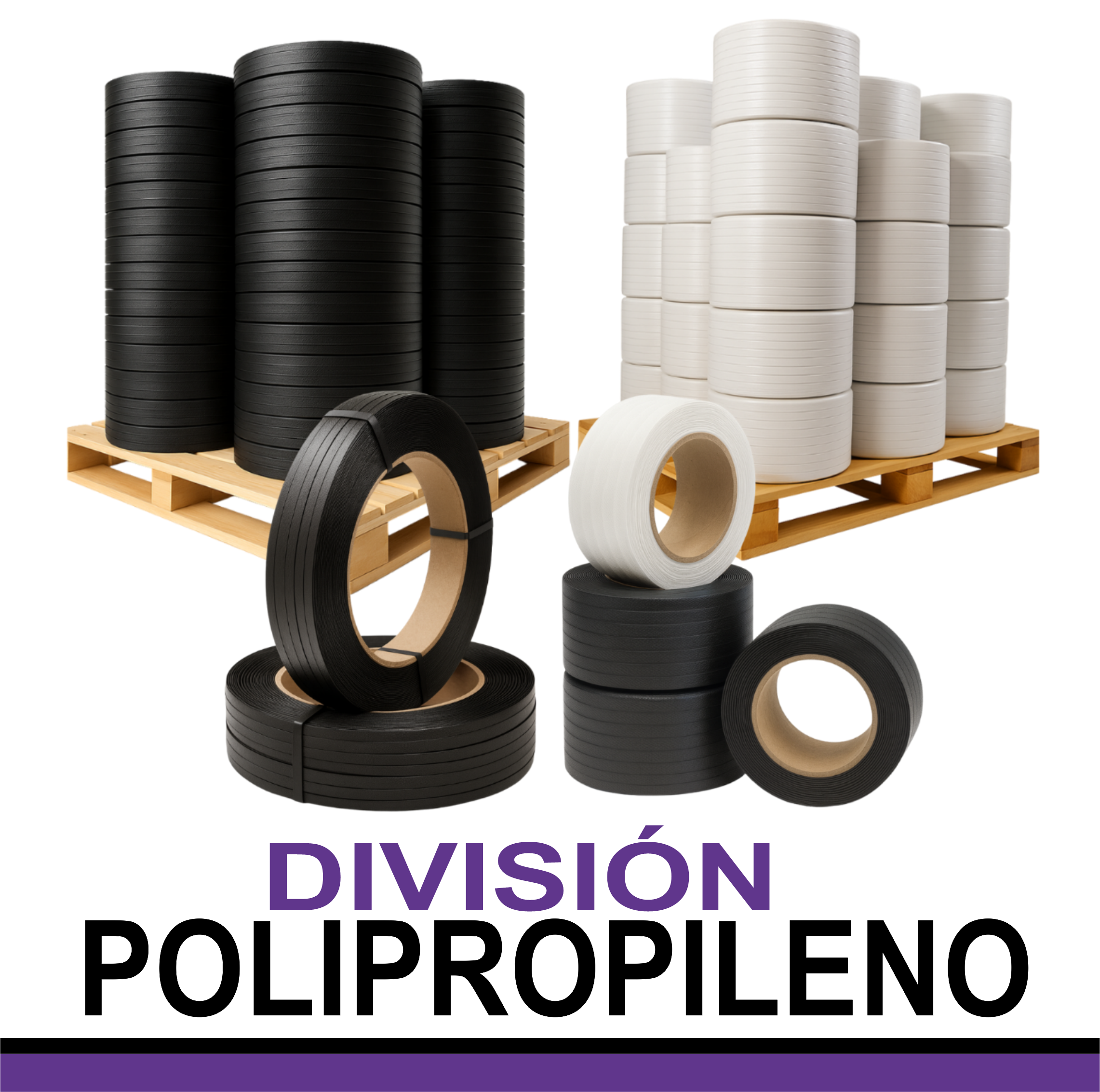 Fleje de polipropileno para embalaje industrial RAVASA en Tlaxcala
